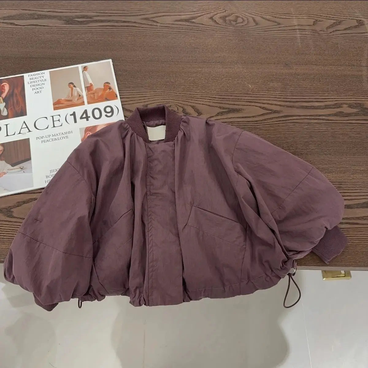 Chaqueta de béisbol coreana oversize para niños, ropa de primavera y otoño, chaqueta holgada con cremallera para niñas, top de moda 2026, elegante para bebés
