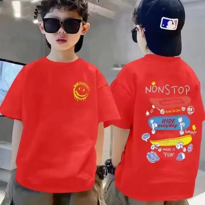 Camiseta Infantil con Estampados Adorables de Nickelodeon, la Más Vendida, para Niños y Niñas, Ropa de Verano Suave y Cómoda para Niños