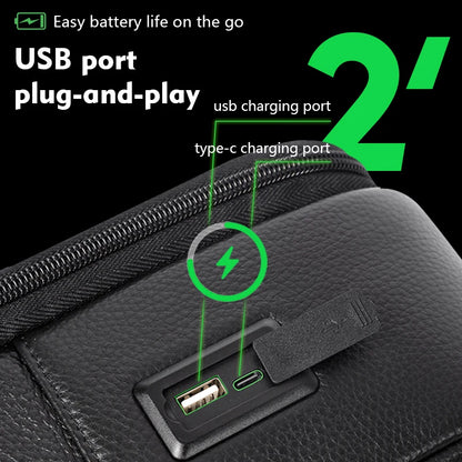 Mochila 100% de cuero de vaca Natural para ordenador portátil de 15,6 pulgadas, Mochila USB para hombre, bolso de viaje de cuero genuino, Mochila grande para niños