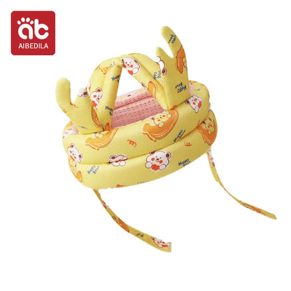 Casco de seguridad para bebés, protección para la cabeza, almohadilla anticaídas ajustable para niños pequeños, gorra anticaídas para aprender a caminar, cadena antipérdida