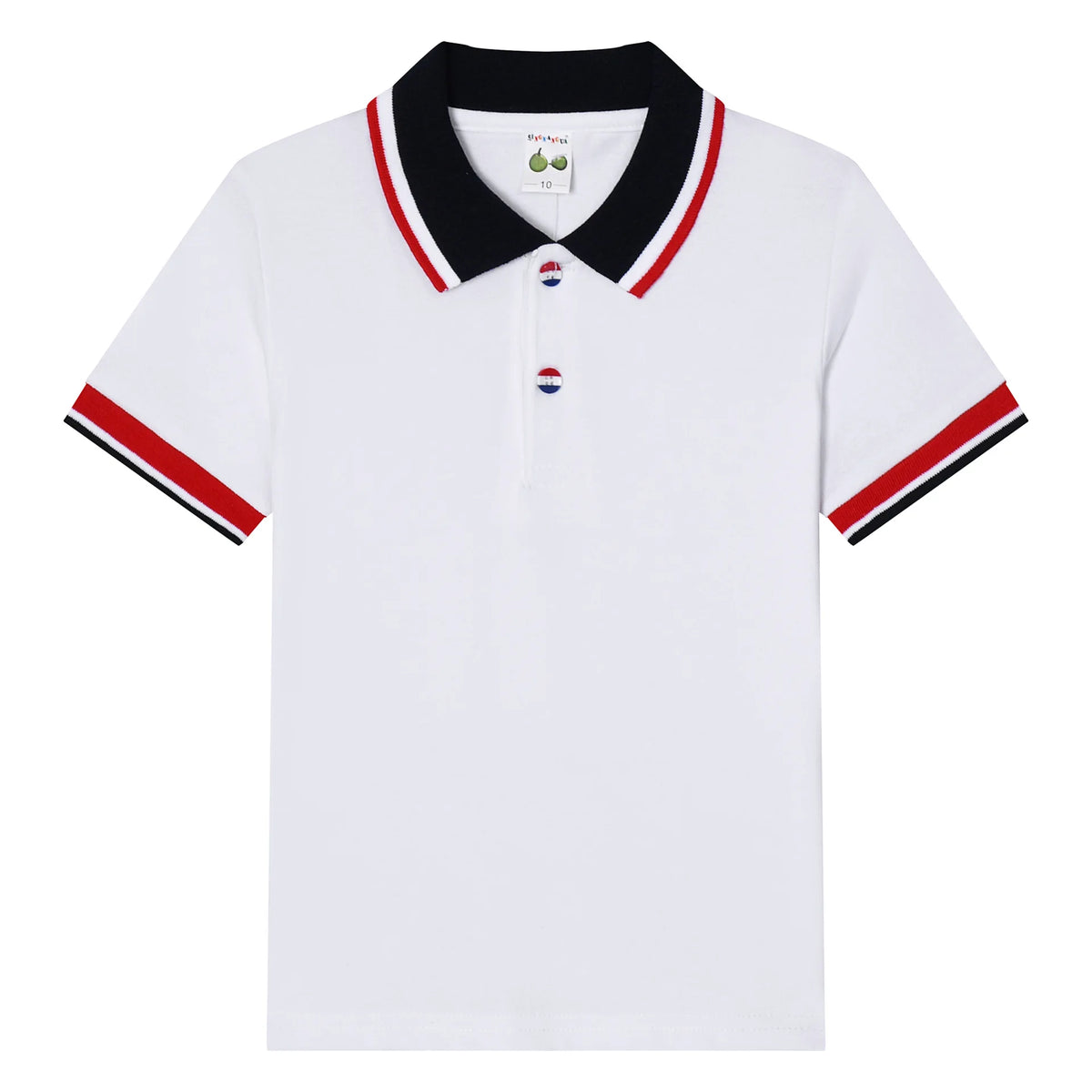 Nueva Camiseta Polo para Niños, Camisetas Polo Sólidas para Niños, Moda Coreana, Ropa de Diseñador para Niños, Uniforme Escolar de 2 a 14 Años