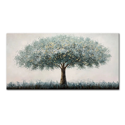 Arthyx, Pintura al Óleo sobre Lienzo Pintada a Mano con Lámina Dorada, Pósteres Abstractos Grandes, Cuadro Moderno para Pared, Decoración para Sala de Estar + paquete Switch In Art completo