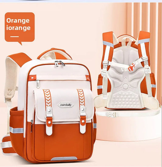 Nuevas mochilas para estudiantes de primaria para niños y niñas adecuadas para los grados 1-6 - 9 mochilas escolares para niños de gran capacidad