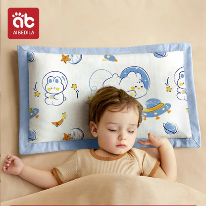 AIBEDILA-almohadas para bebés recién nacidos, artículos de doble cara disponibles para todas las estaciones, ropa de cama para dormir, AB8167