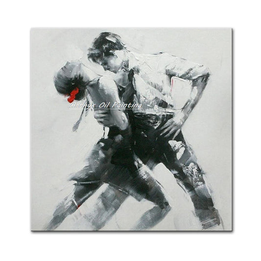 Arthyx, pintura al óleo de figura abstracta pintada a mano sobre lienzo, decoración moderna del hogar, decoración de la habitación, imagen artística de pared, el mejor póster de ilustraciones