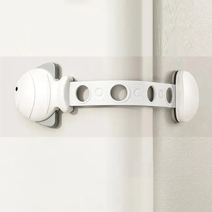 Cerradura de seguridad para cajón de bebé, cerraduras de gabinete de seguridad para niños, pestillos adhesivos para puerta de cajón, correas seguras para bebé, seguridad de puerta para niños