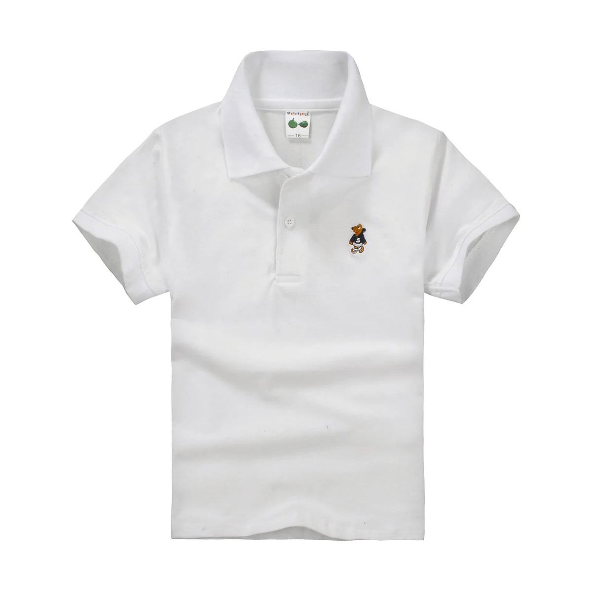 Nueva Camiseta Polo para Niños, Camisetas Polo Sólidas para Niños, Moda Coreana, Ropa de Diseñador para Niños, Uniforme Escolar de 2 a 14 Años