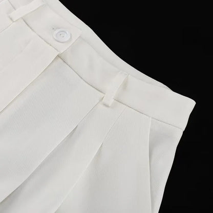 Falda midi de poliéster de cintura alta con abertura, diseño ajustado y elegante, estilo casual para mujer