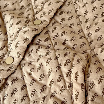 Chaqueta acolchada de algodón para niños y niñas, ropa ligera de Corea del Sur, cubierta de algodón de trigo, Invierno 2023