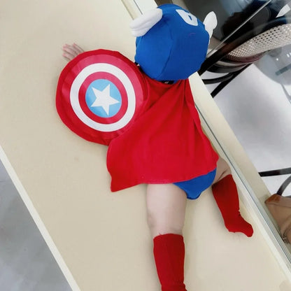 Ropa de bebé de Corea del Sur, novedad de verano, pelele INS para bebé niño, traje infantil, disfraz de fiesta para fotos de 100 días, 100% algodón