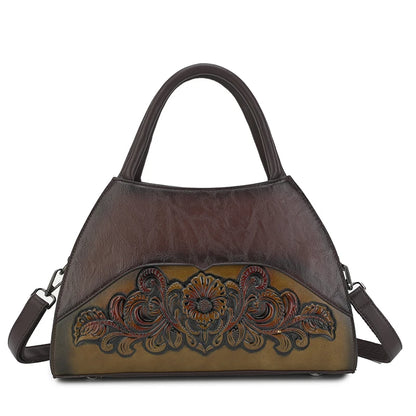 Bolso Retro de diseñador para personas mayores, bolso de hombro con relieve para oficina, regalo de alta calidad, bolso de viaje para mamá, bolso cruzado de lujo