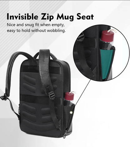 Mochila 100% de cuero de vaca Natural para ordenador portátil de 15,6 pulgadas, Mochila USB para hombre, bolso de viaje de cuero genuino, Mochila grande para niños
