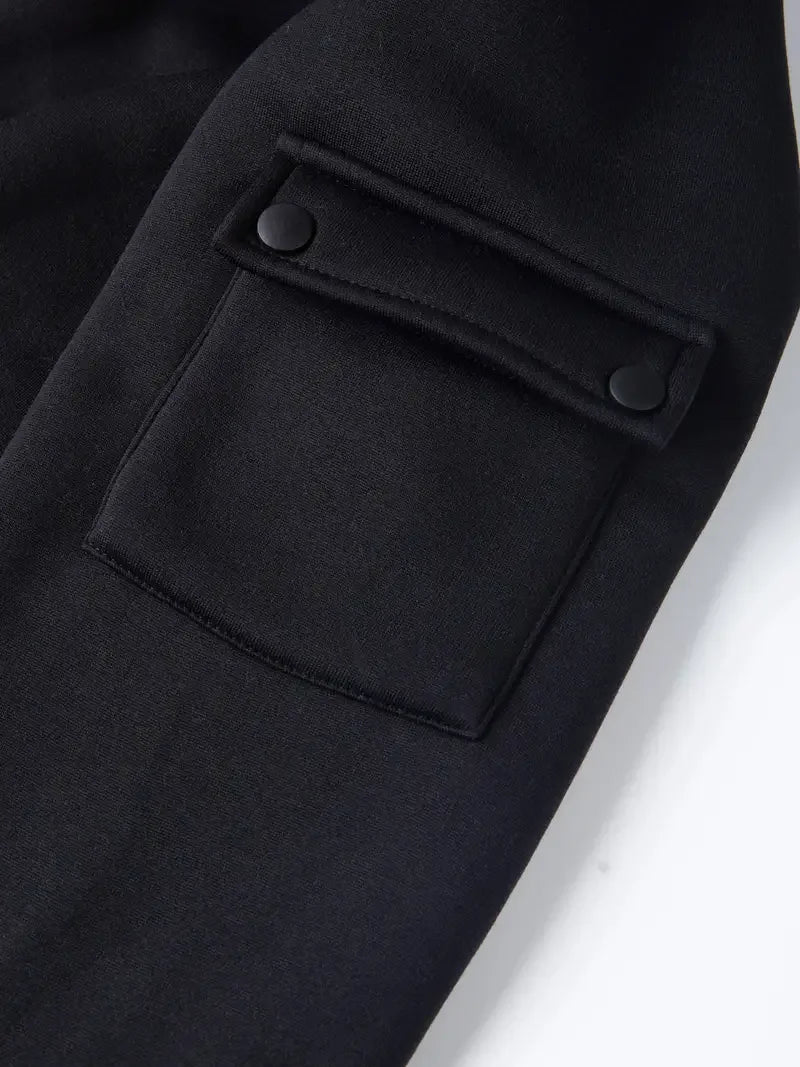 Sudaderas con capucha estampadas personalizadas para hombres y mujeres, ropa deportiva informal holgada con cremalleras, jerséis con capucha de manga larga con múltiples bolsillos