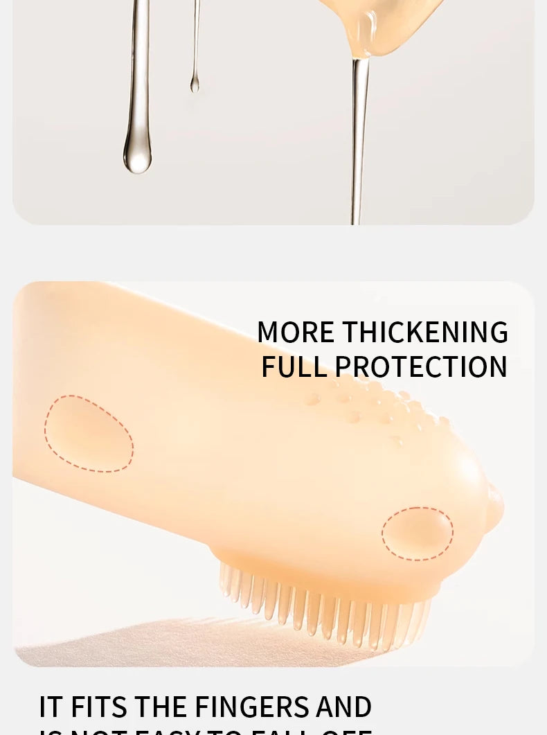 Cepillo de dientes suave para bebé, sin BPA, de silicona, para limpieza de dientes infantiles, de grado alimenticio, cuidado de la salud bucal del bebé