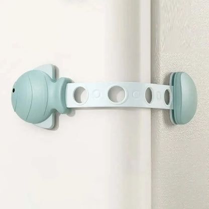 Cerradura de seguridad para cajón de bebé, cerraduras de gabinete de seguridad para niños, pestillos adhesivos para puerta de cajón, correas seguras para bebé, seguridad de puerta para niños
