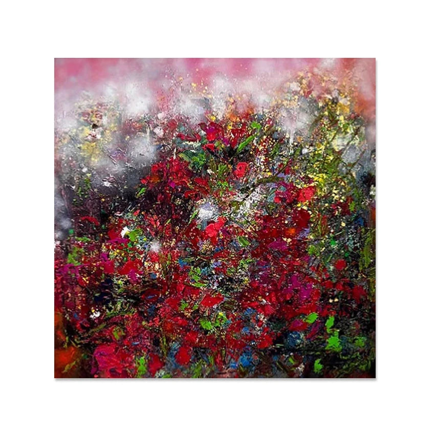 Sin marco, cuadro de pared para dormitorio, pinturas abstractas con textura acrílica moderna, arte en lienzo al por mayor, objetos de decoración del hogar