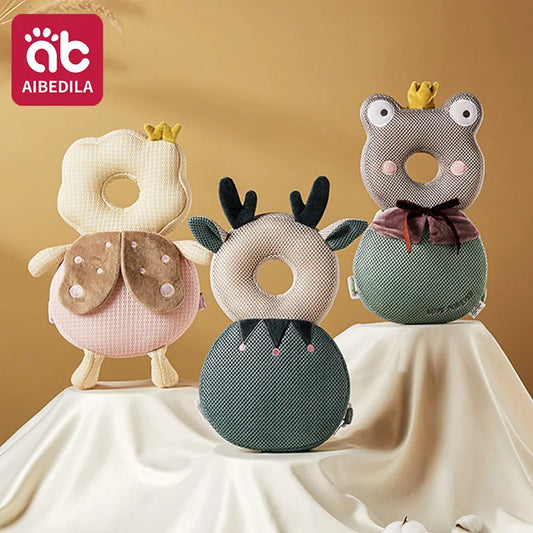 Protector de Cabeza para Bebé AIBEDILA, Almohada Mochila Anti-Caídas, Cojín de Seguridad para Recién Nacidos, Niños Pequeños que Aprenden a Caminar, Soporte Seguro para Niños