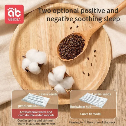 AIBEDILA-almohadas para bebés recién nacidos, artículos de doble cara disponibles para todas las estaciones, ropa de cama para dormir, AB8167
