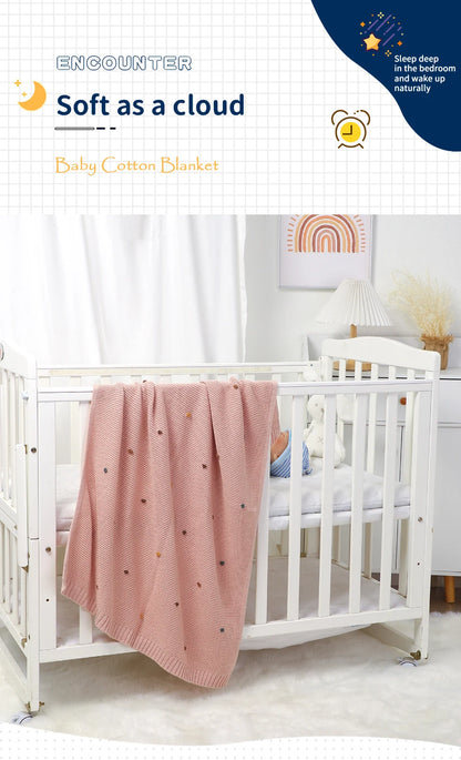 Mantas para bebés recién nacidos, 90x70cm, tejidas, para niños y niñas, manta envolvente de muselina de algodón ultrasuave, Sábana de edredón para niños pequeños
