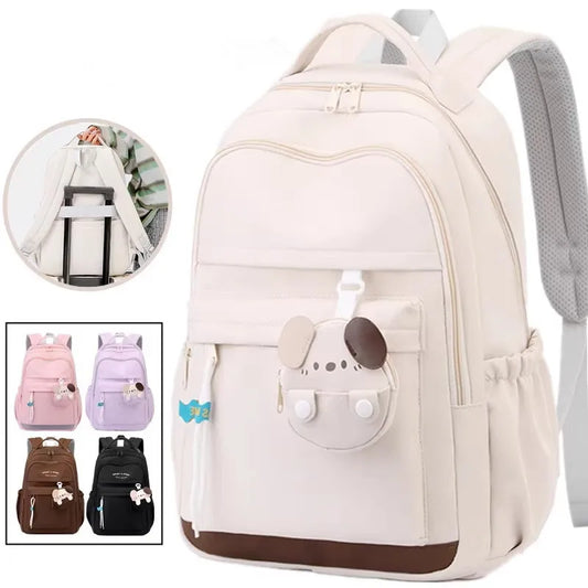Famosa marca BAIJIAWEI 2025 última mochila escolar para niñas de 9 a 12 años mochila de viaje para estudiantes universitarios de gran capacidad mochilas escolares
