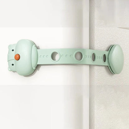 Cerradura de seguridad para cajón de bebé, cerraduras de gabinete de seguridad para niños, pestillos adhesivos para puerta de cajón, correas seguras para bebé, seguridad de puerta para niños