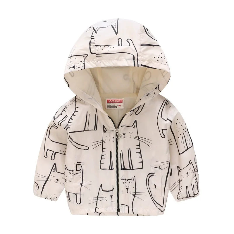 2 3 4 5 6 Years Baby Boys Jacket Spring Autumn Keep Warm Fashion Windbreaker Long Sleeve Woolen Coat Birthday Gift Kids Clothes