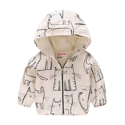 2 3 4 5 6 Years Baby Boys Jacket Spring Autumn Keep Warm Fashion Windbreaker Long Sleeve Woolen Coat Birthday Gift Kids Clothes