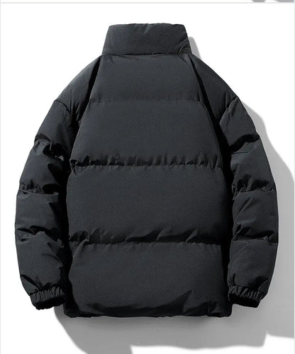 2026 Winter Men Jacket Autumn Warm Fleece Fashion Thicke Cotton Padded Jackets Stand Collar Casual Coats Windproof Plus Size 6XL