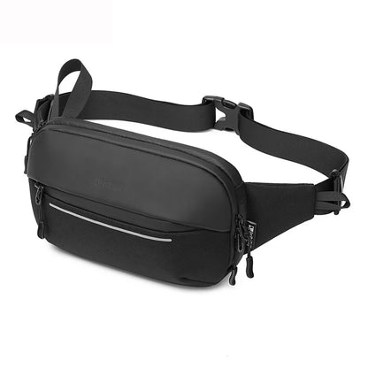 Riñonera de moda coreana para hombre, riñonera para deportes al aire libre, bolsa de pecho para hombre, bolsa cruzada, riñoneras de viaje para ciclismo, bolsa para teléfono móvil