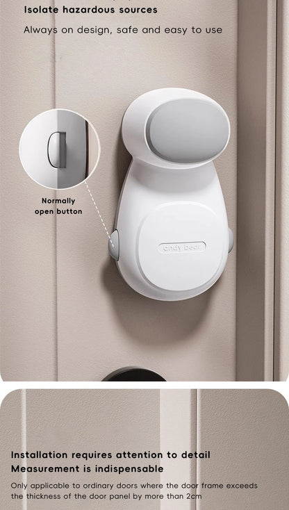    Tope de Puerta Antipellizcos para Bebés AIBEDILA, Protector de Seguridad para Niños que Evita el Cierre Automático, Protector de Seguridad para el Hogar