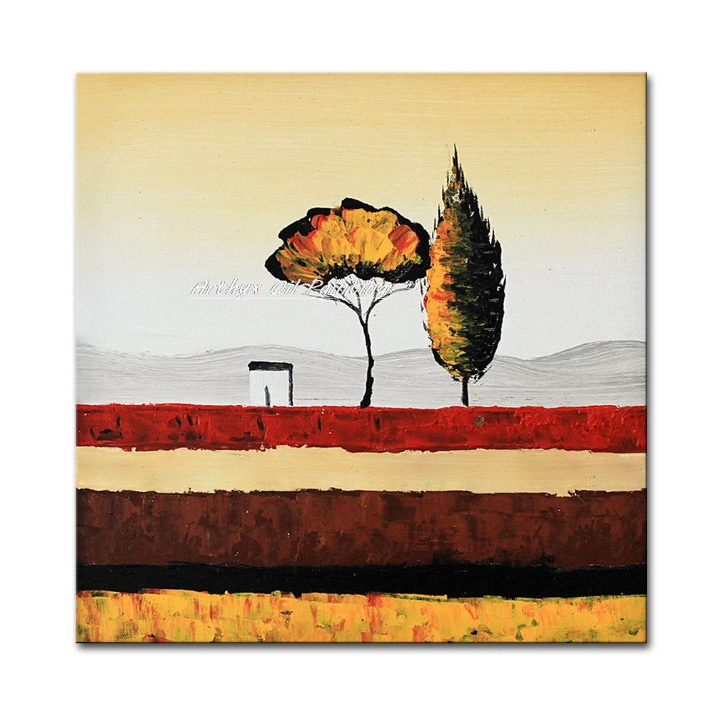 Arthyx, pintura al óleo abstracta 100% pintada a mano sobre lienzo, póster moderno, arte pop, cuadro de pared para decoración de sala de estar, decoración del hogar
