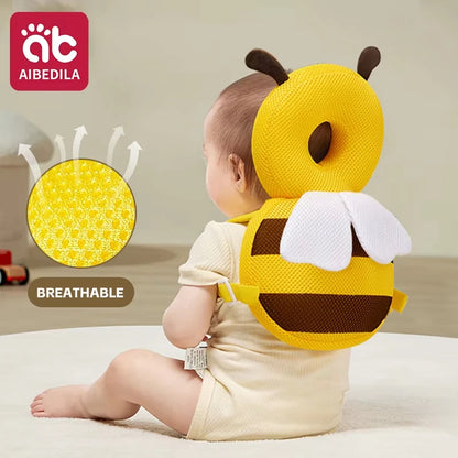 Almohada Protectora para la Cabeza de Bebé Little Bee, Transpirable, Anti-Caídas, Adecuada para la Protección de la Cabeza y la Espalda de Bebés y Niños Pequeños, Segura, Bibi