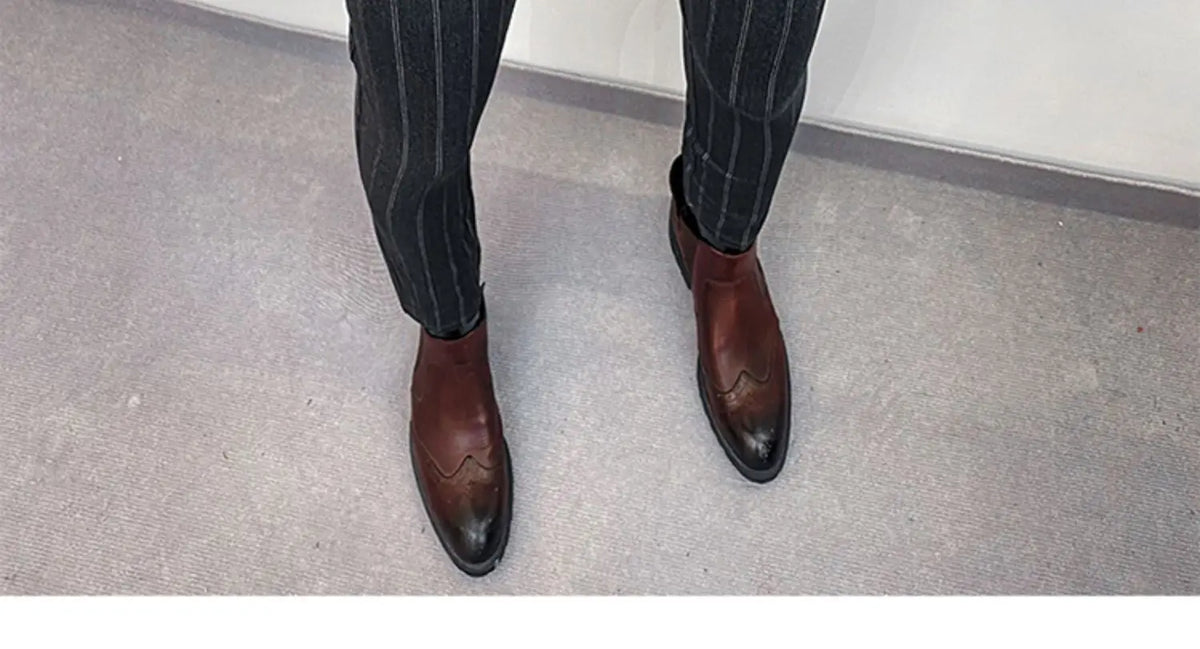 Pantalones de traje a rayas para hombre, pantalón de vestir Social para oficina de negocios, informal, ajustado, para boda, 2022