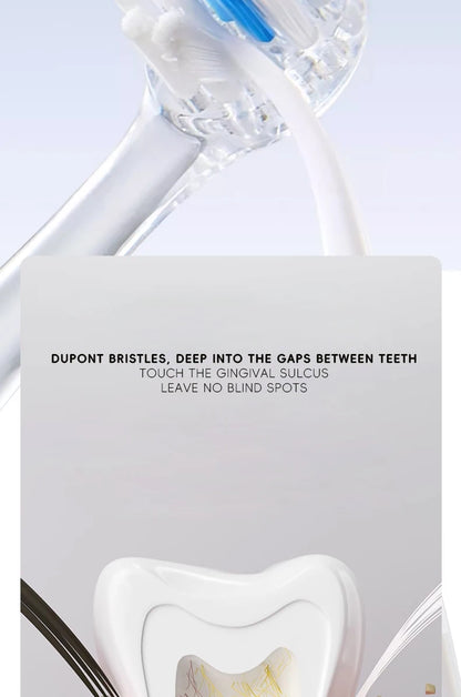 Cepillo de dientes eléctrico sónico para niños de 1 a 15 años, cuidado dental primario profesional, IPX7, resistente al agua, cerdas suaves DuPont