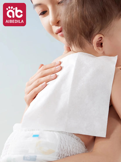 Toallitas secas de algodón para bebé recién nacido, hipoalergénicas sin perfume, cuidado limpio 3 en 1, protege la piel gruesa y sensible, toallas faciales para bebés