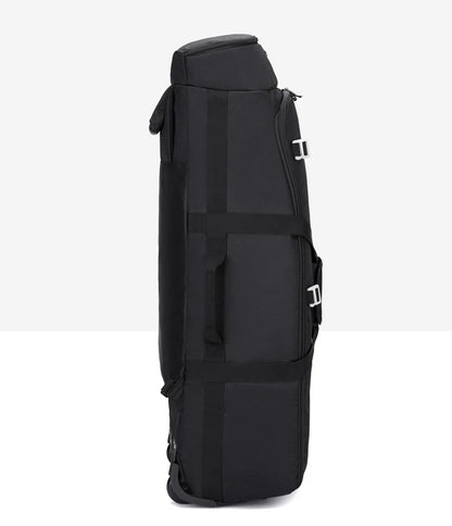 Bolsa de viaje plegable con ruedas para senderismo, Golf, aviación, bolsas de lona para acampar al aire libre, equipaje de coche, bolso móvil, mochila de entrenamiento grande