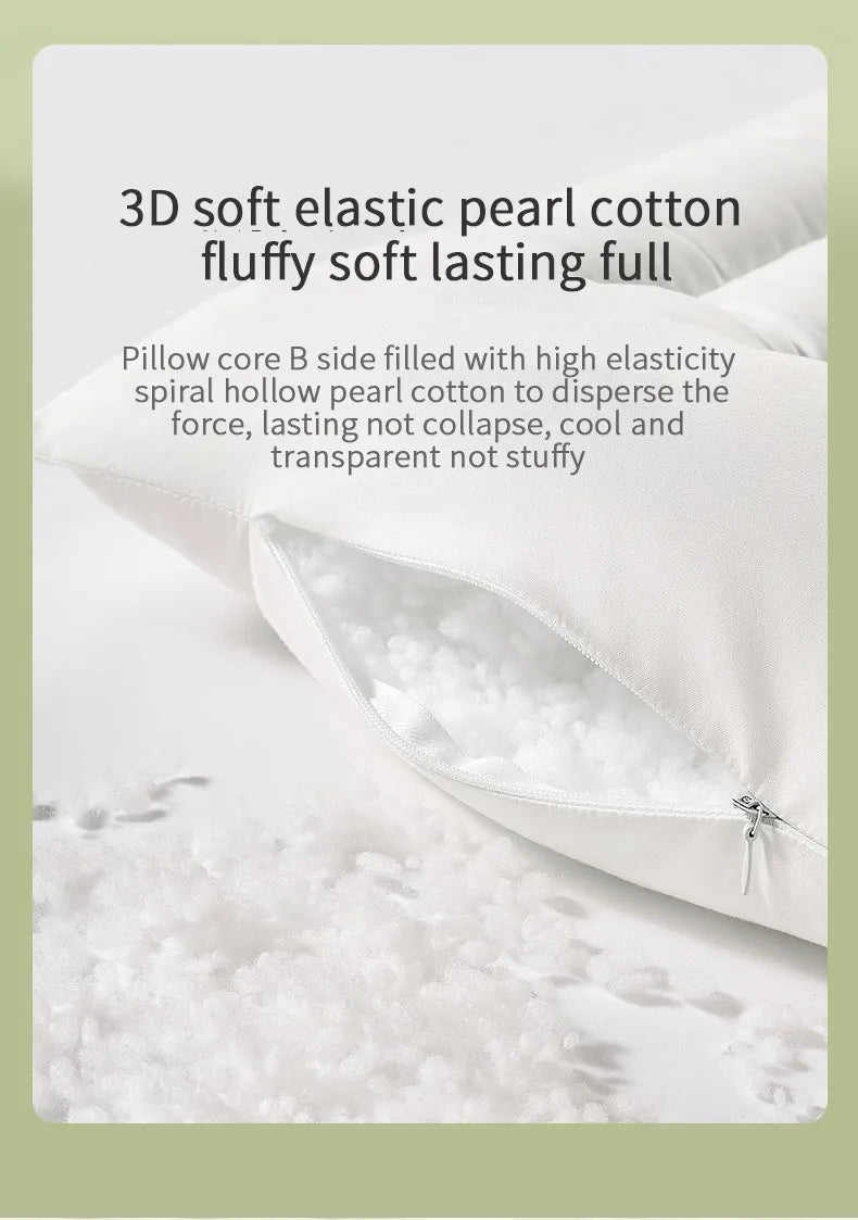 AIBEDILA-almohadas para bebés recién nacidos, artículos de doble cara disponibles para todas las estaciones, ropa de cama para dormir, AB8167