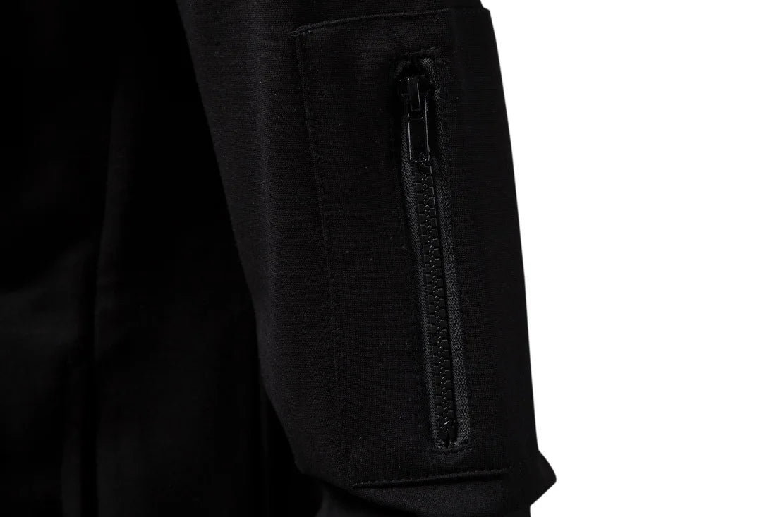 Chaqueta Casual con Cierre y Cuello Alto para Hombre, Primavera-Otoño 2025, Chaqueta Deportiva de Color Sólido, Chaqueta Bomber Urbana para Hombre