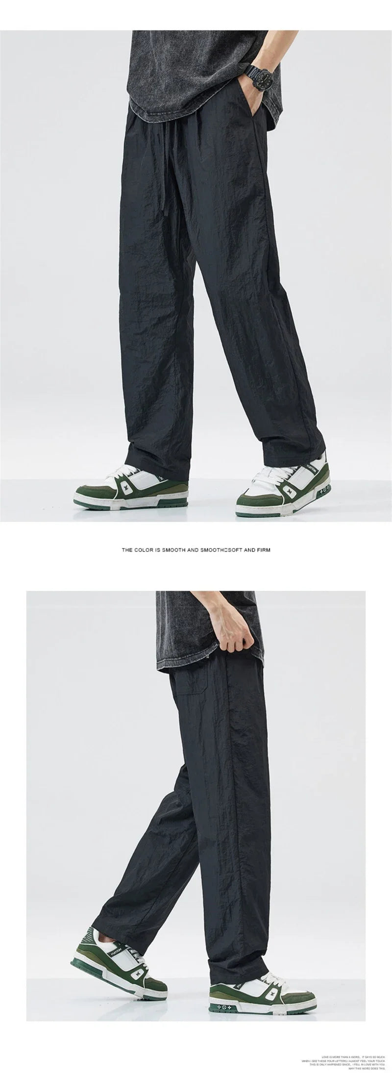 Pantalones Holgados de Lino para Hombre, Estilo Y2K, Pantalones Anchos de Calle, Novedad 2026, Pantalones Harem con Cordón para Gimnasio, Pantalones Hombre