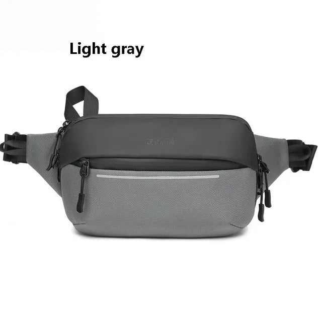 Riñonera de moda coreana para hombre, riñonera para deportes al aire libre, bolsa de pecho para hombre, bolsa cruzada, riñoneras de viaje para ciclismo, bolsa para teléfono móvil