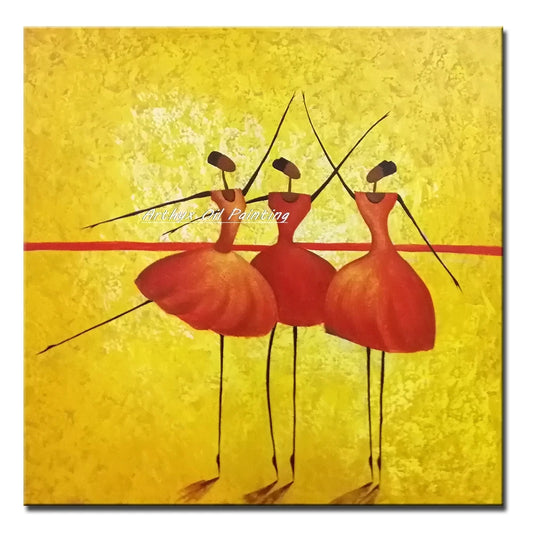Arthyx, pintura al óleo de figura abstracta pintada a mano sobre lienzo, decoración moderna del hogar, decoración de la habitación, imagen artística de pared, el mejor póster de ilustraciones