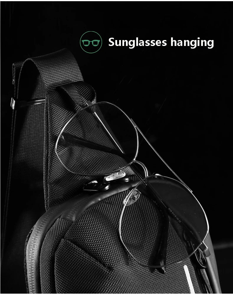 Riñonera de moda coreana para hombre, riñonera para deportes al aire libre, bolsa de pecho para hombre, bolsa cruzada, riñoneras de viaje para ciclismo, bolsa para teléfono móvil