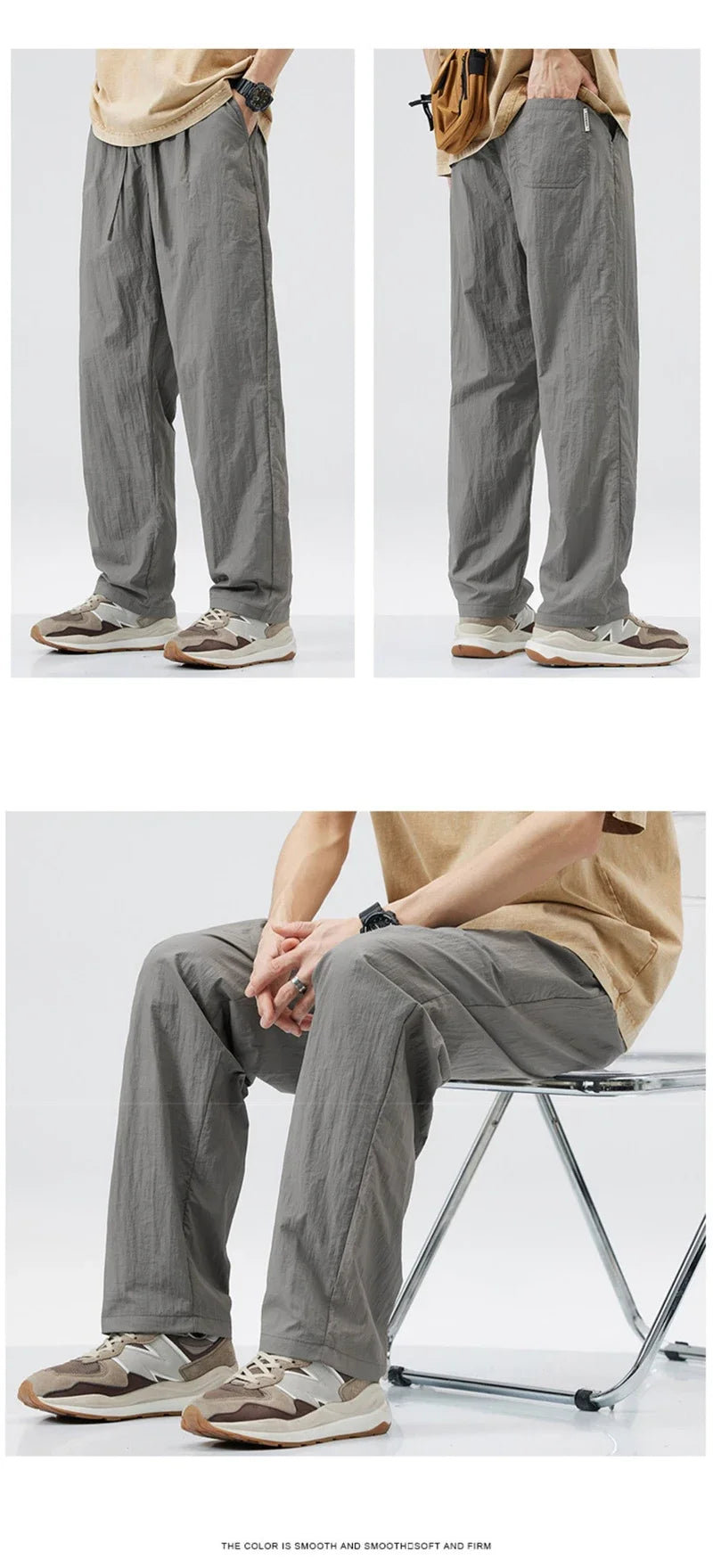 Pantalones Holgados de Lino para Hombre, Estilo Y2K, Pantalones Anchos de Calle, Novedad 2026, Pantalones Harem con Cordón para Gimnasio, Pantalones Hombre