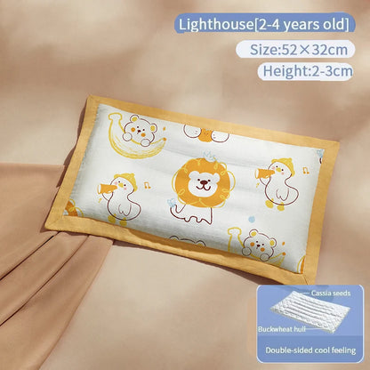 AIBEDILA-almohadas para bebés recién nacidos, artículos de doble cara disponibles para todas las estaciones, ropa de cama para dormir, AB8167