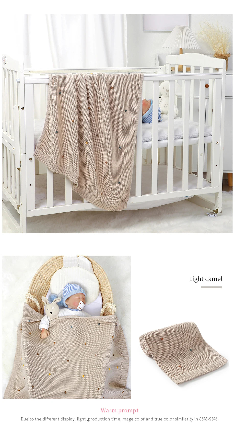 Mantas para bebés recién nacidos, 90x70cm, tejidas, para niños y niñas, manta envolvente de muselina de algodón ultrasuave, Sábana de edredón para niños pequeños