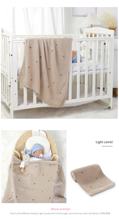 Mantas para bebés recién nacidos, 90x70cm, tejidas, para niños y niñas, manta envolvente de muselina de algodón ultrasuave, Sábana de edredón para niños pequeños