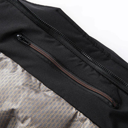 Chaqueta de algodón de mezcla de lana verde fluorescente de invierno 2025 para hombre - Chaqueta acolchada de algodón verde fluorescente (negro/rojo/caqui)