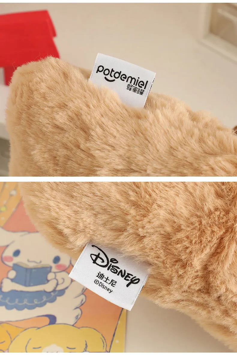 Bolso cruzado de felpa de Disney, Chip & Dale de dibujos animados, bolso informal de gran capacidad para estudiantes, regalos de vacaciones para niñas, desplazamientos