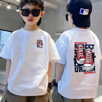 Camiseta Infantil con Estampados Adorables de Nickelodeon, la Más Vendida, para Niños y Niñas, Ropa de Verano Suave y Cómoda para Niños