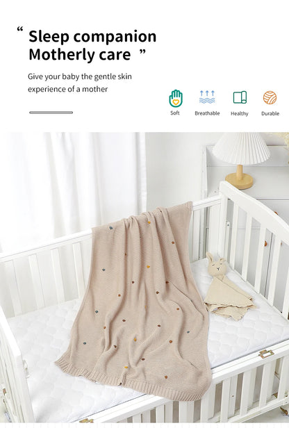 Mantas para bebés recién nacidos, 90x70cm, tejidas, para niños y niñas, manta envolvente de muselina de algodón ultrasuave, Sábana de edredón para niños pequeños